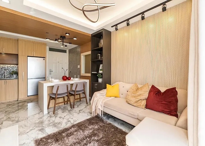 アパート 537 Amani Luxury Suite, 3 Minutes To Airport,with Gym & Pool, Fast Wi-fi, Free Netflix