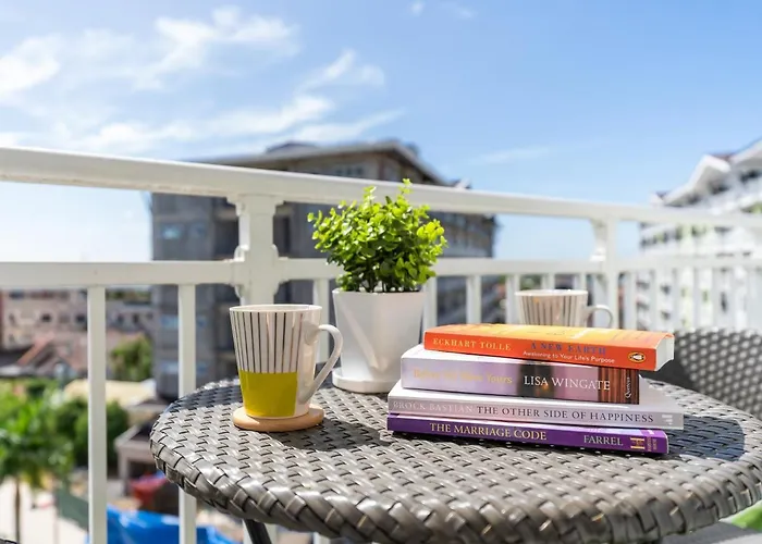 アパート 537 Amani Luxury Suite, 3 Minutes To Airport,with Gym & Pool, Fast Wi-fi, Free Netflix